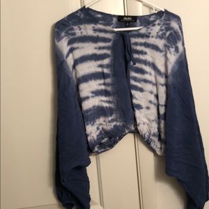 Lulus tie dye crop top